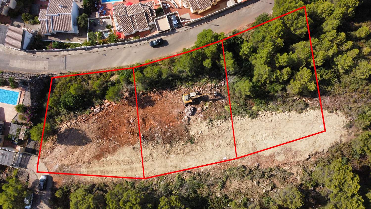 Fully urban and ready to go building plot with sea views close to Gandia.