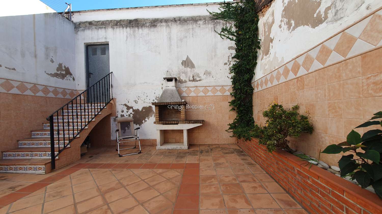 Private patio