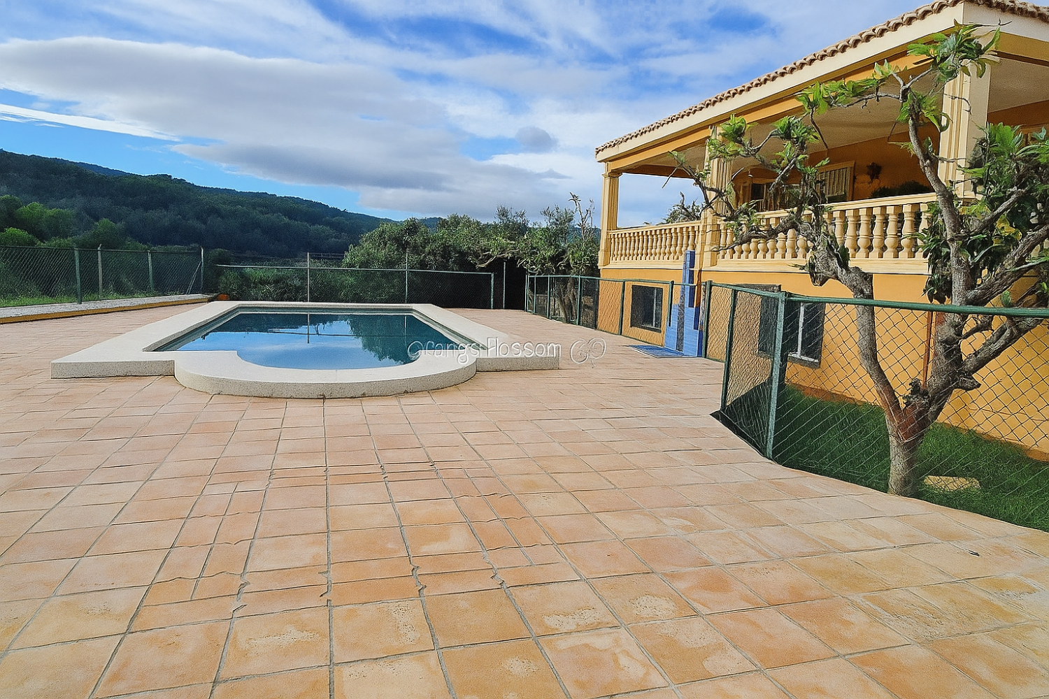 A beautiful villa with just three minutes walk to the heart of the village.