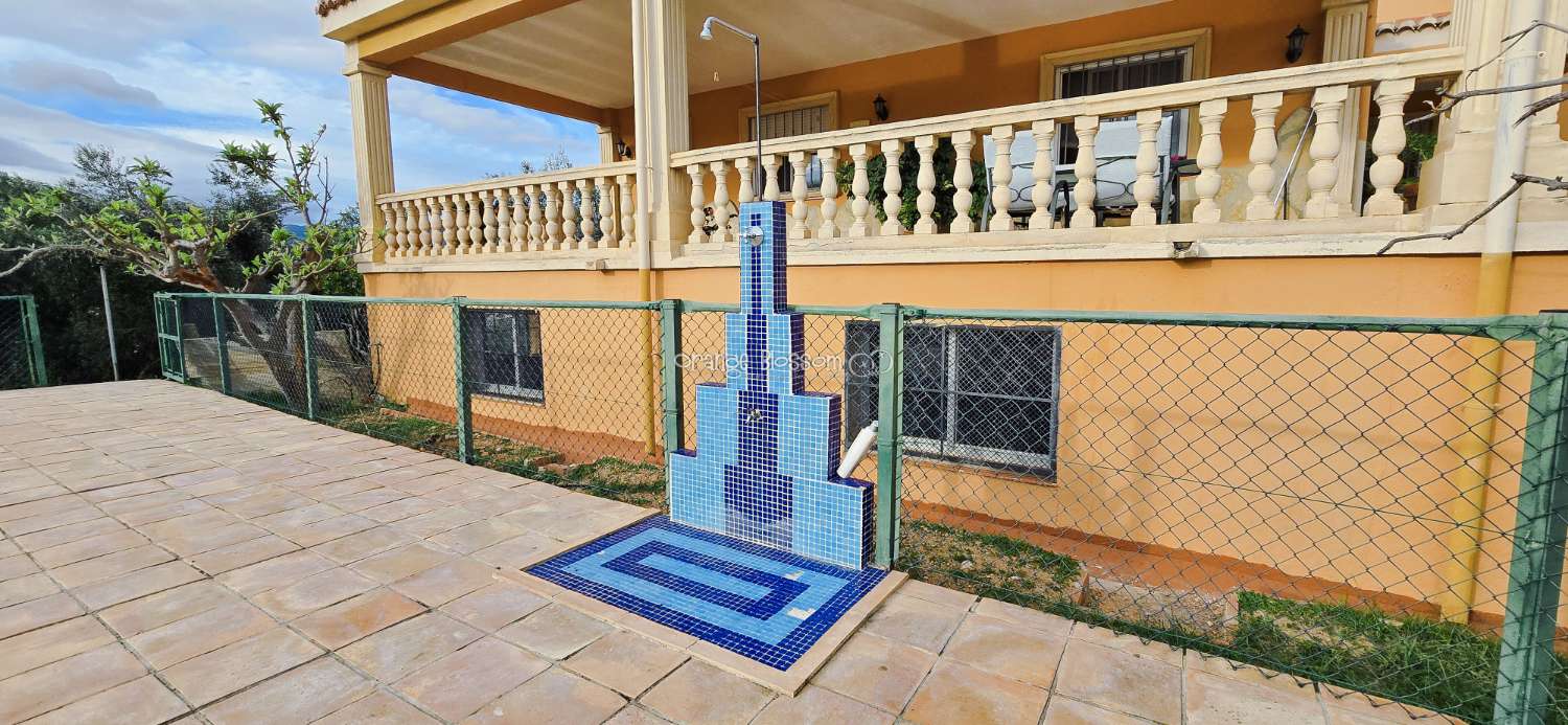 A beautiful villa with just three minutes walk to the heart of the village.