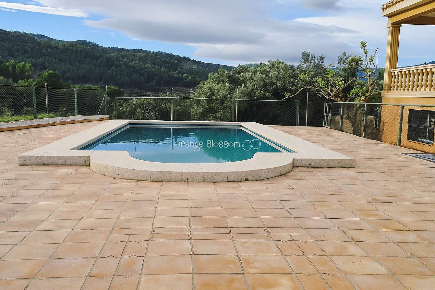 A beautiful villa with just three minutes walk to the heart of the village.