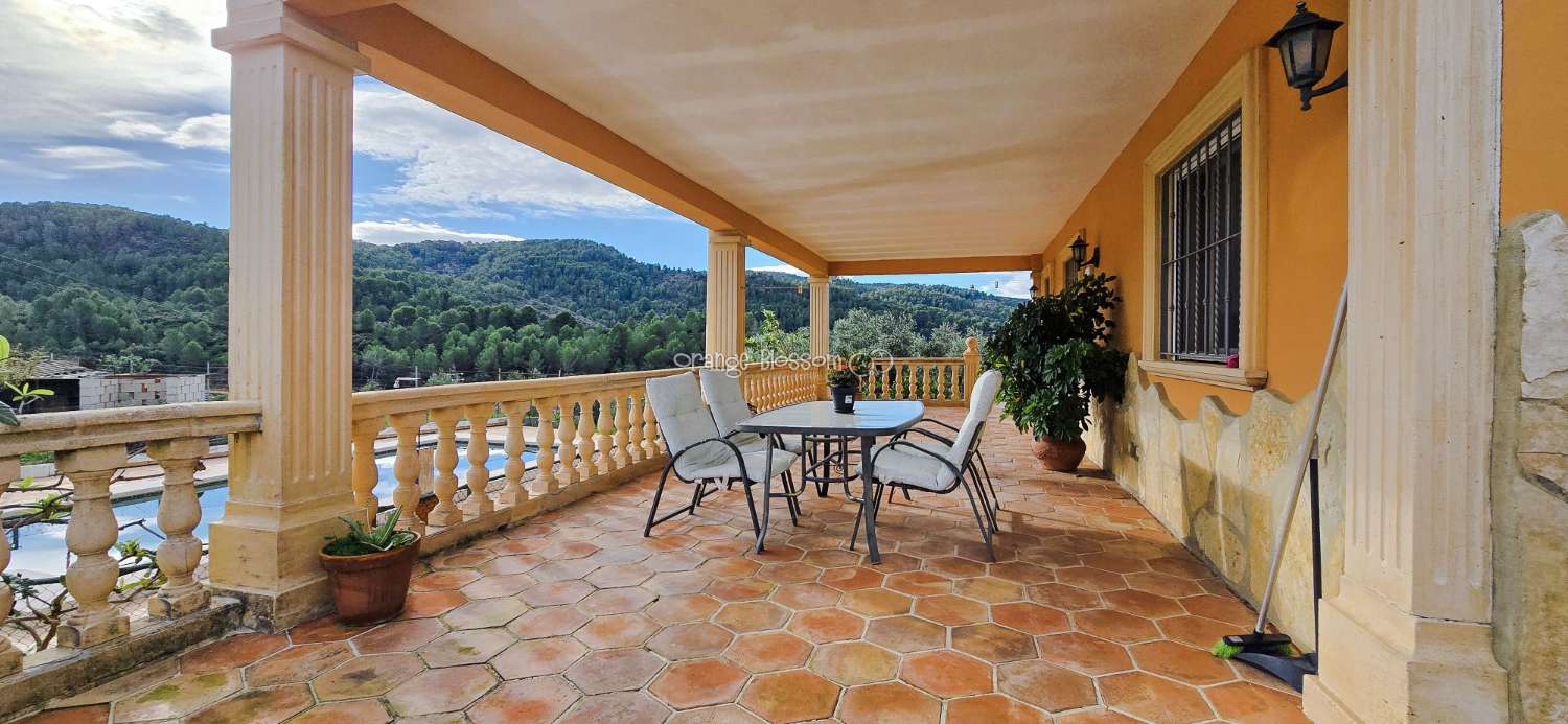 A beautiful villa with just three minutes walk to the heart of the village.