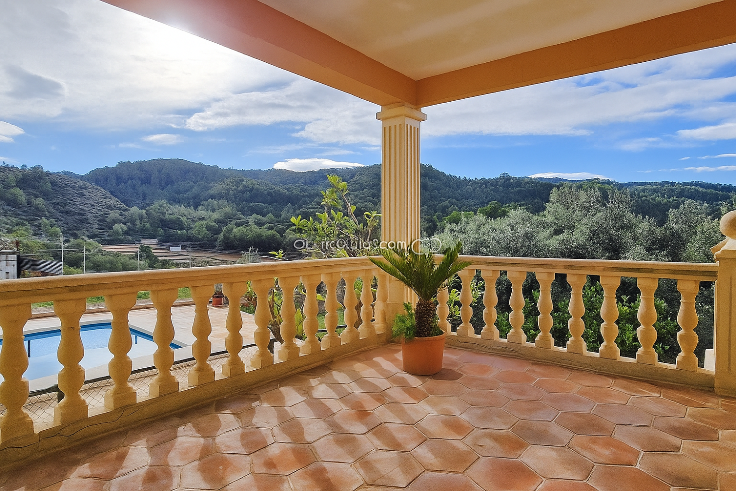 A beautiful villa with just three minutes walk to the heart of the village.