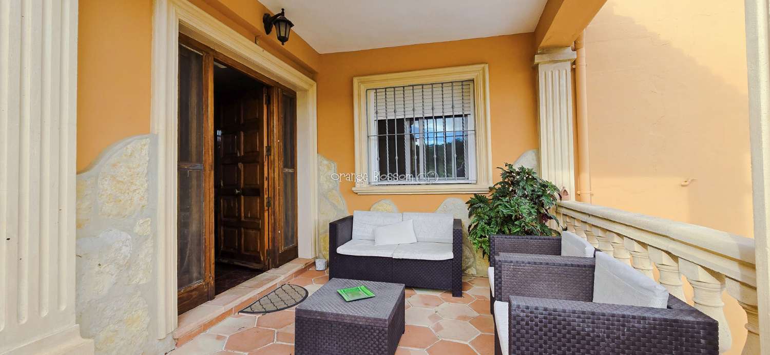 A beautiful villa with just three minutes walk to the heart of the village.