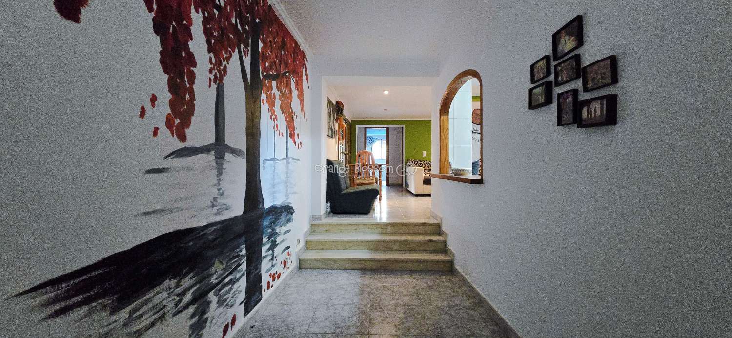 A beautiful villa with just three minutes walk to the heart of the village.