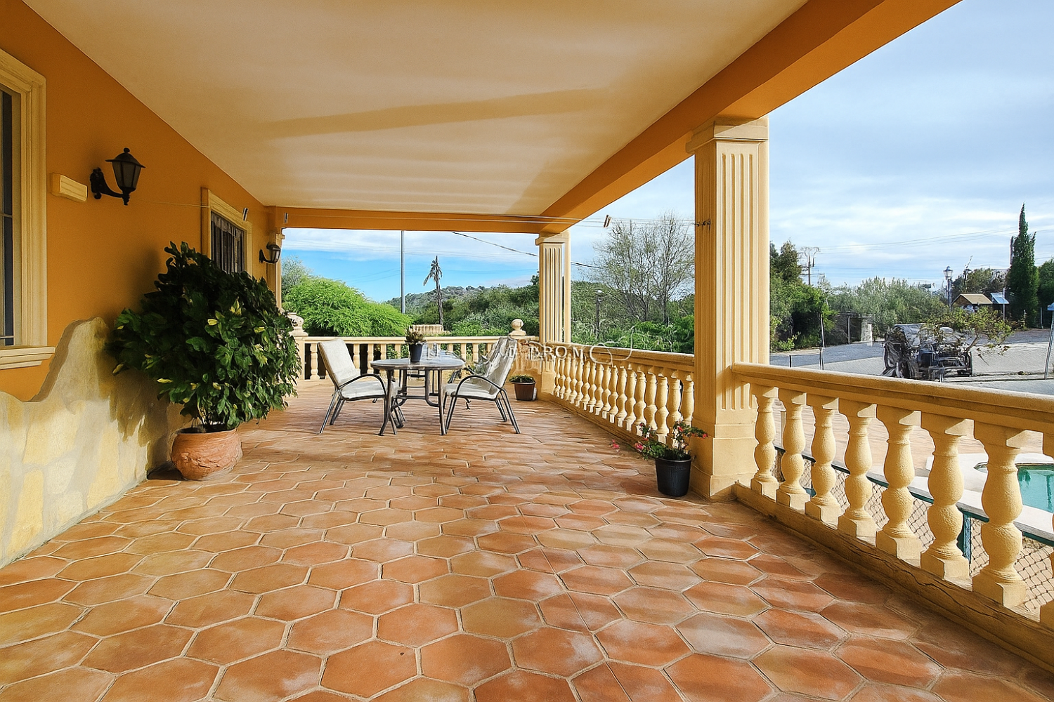 A beautiful villa with just three minutes walk to the heart of the village.