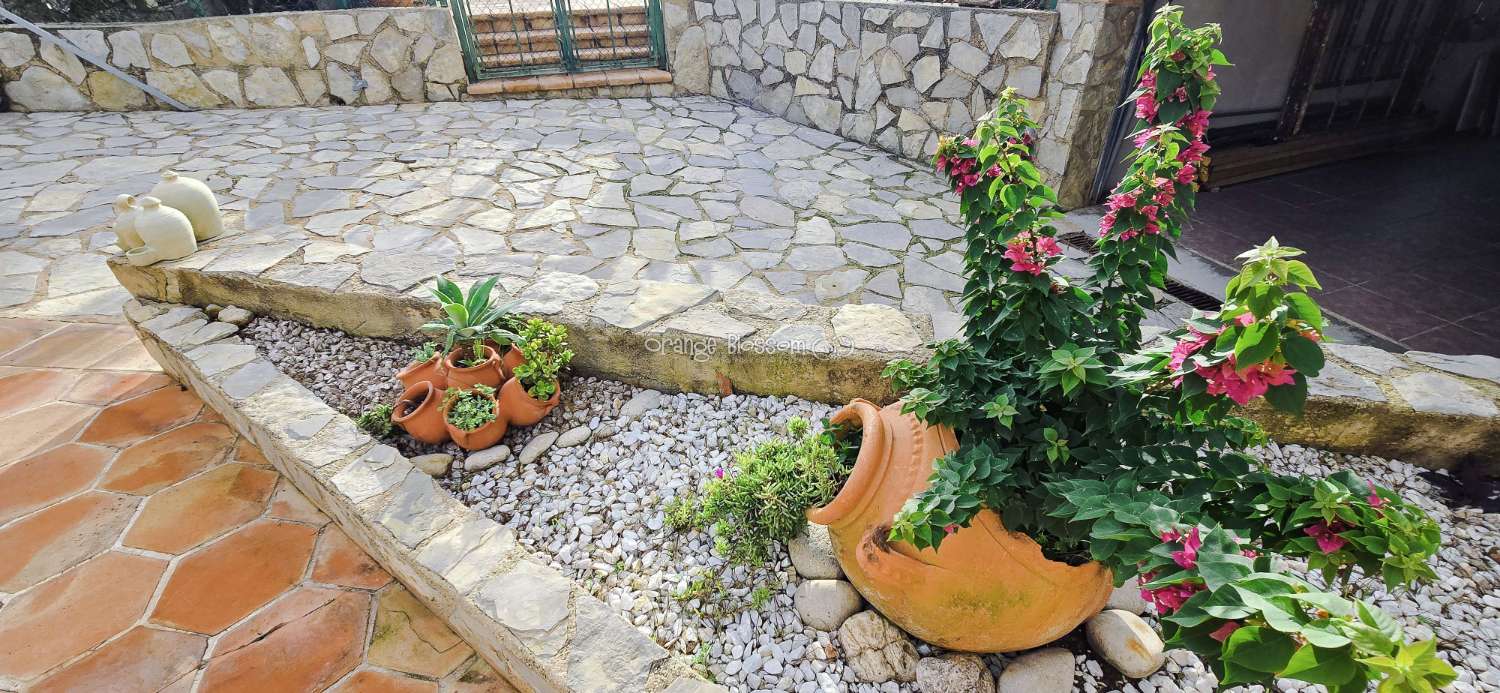 A beautiful villa with just three minutes walk to the heart of the village.