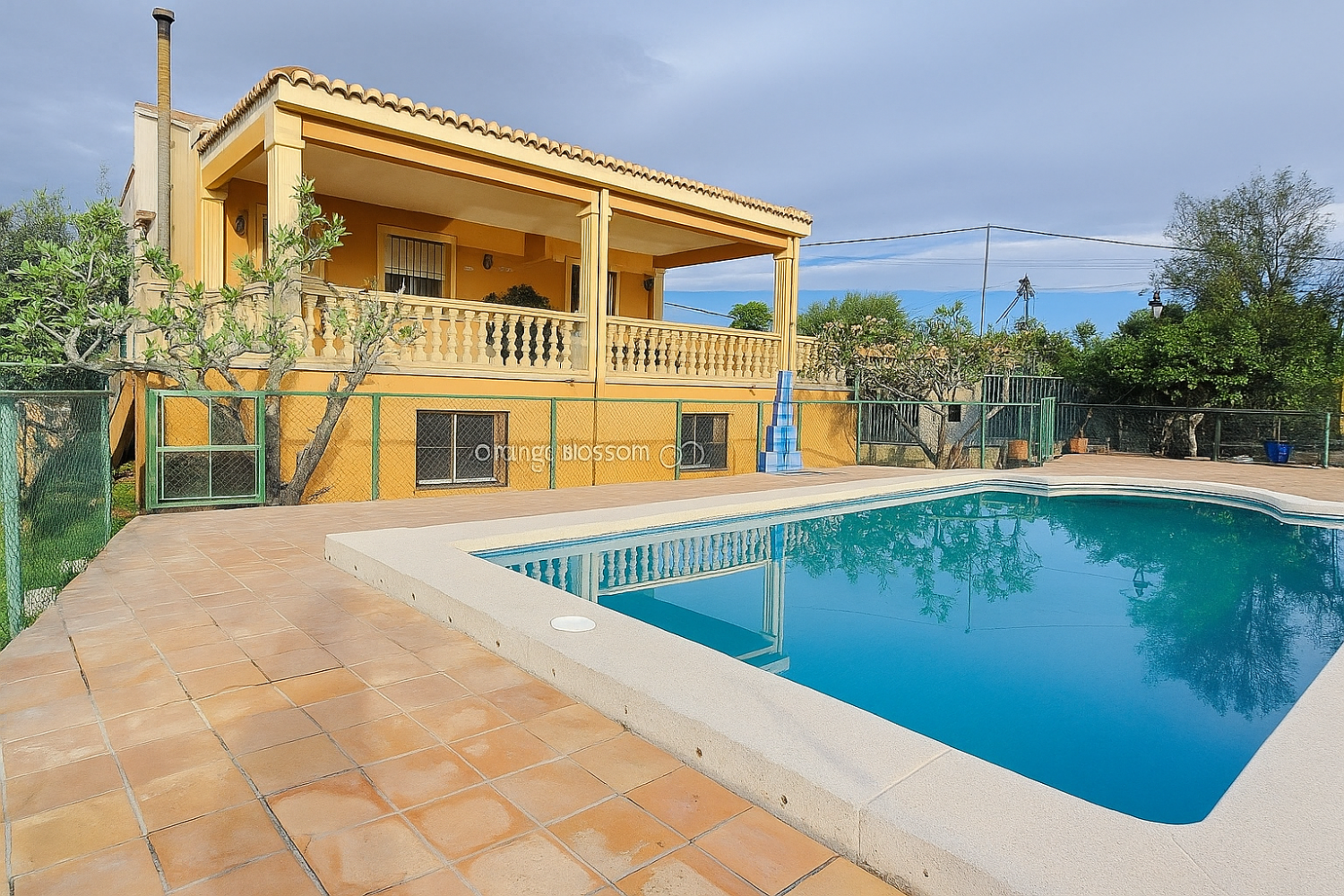 A beautiful villa with just three minutes walk to the heart of the village.