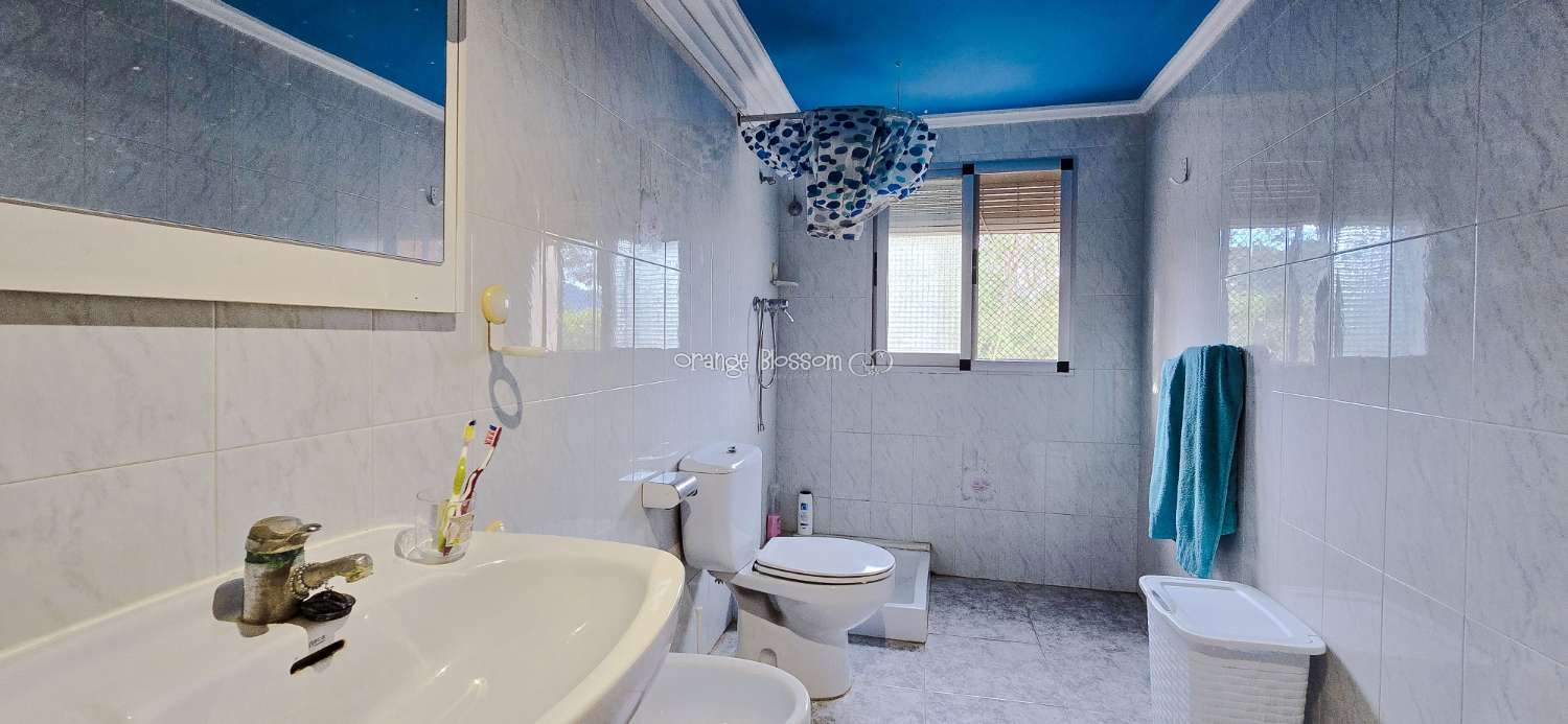 A beautiful villa with just three minutes walk to the heart of the village.