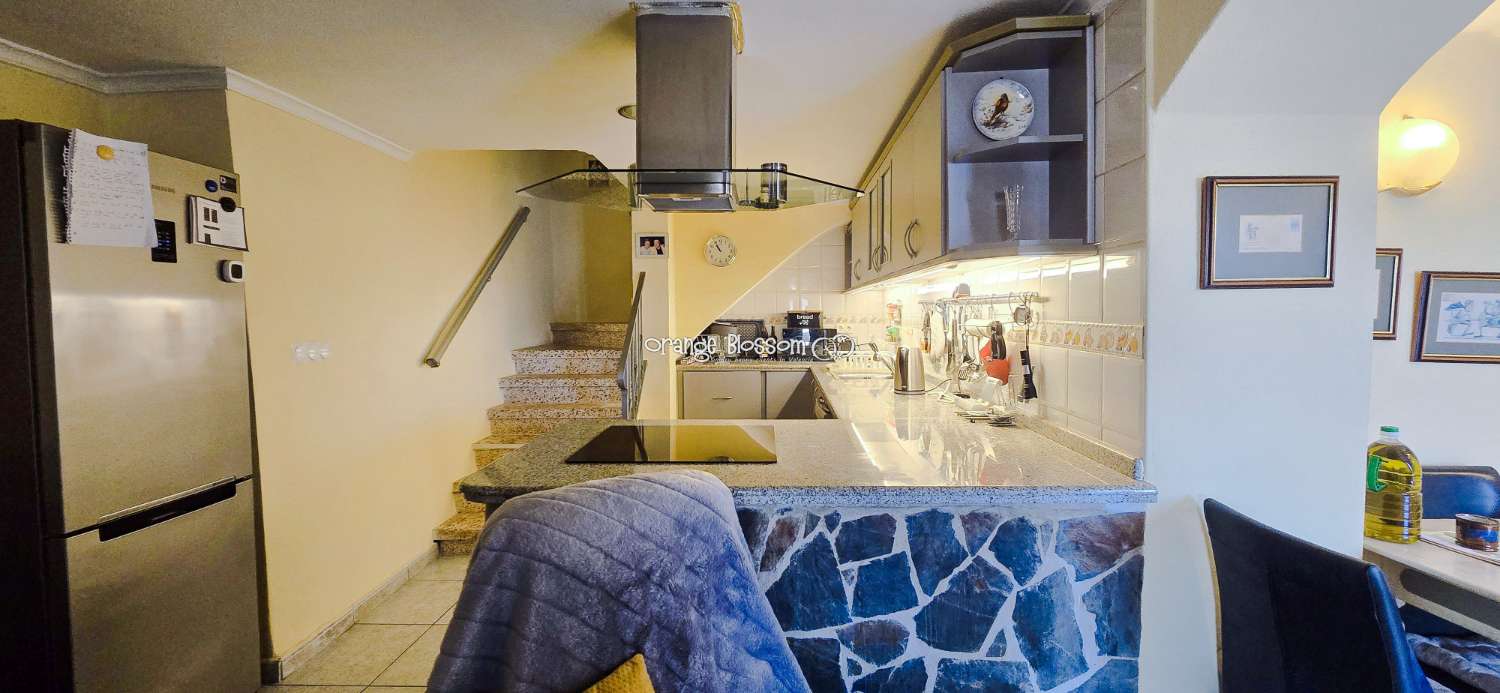 This charming town house oﬀers several unique features that are rarely found in traditional village properties.