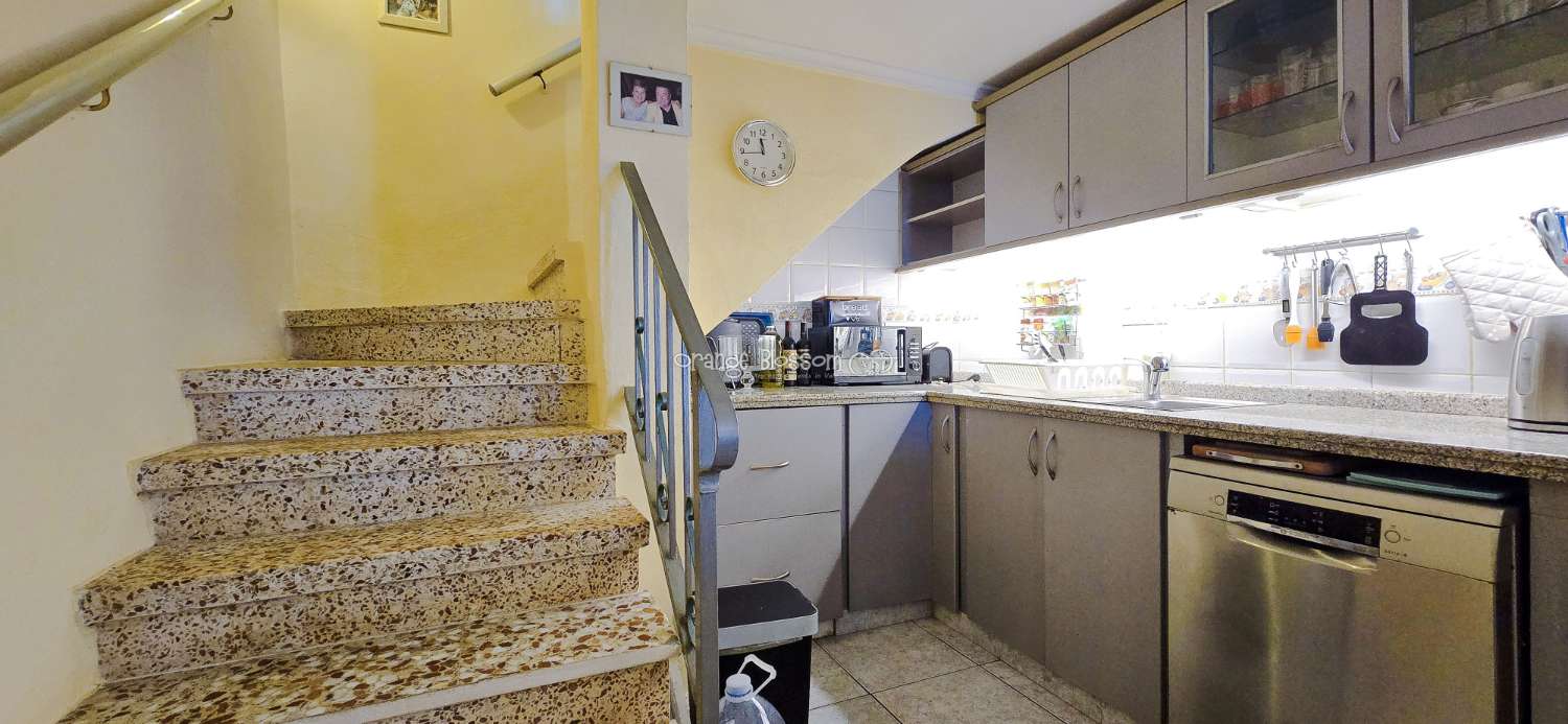 This charming town house oﬀers several unique features that are rarely found in traditional village properties.