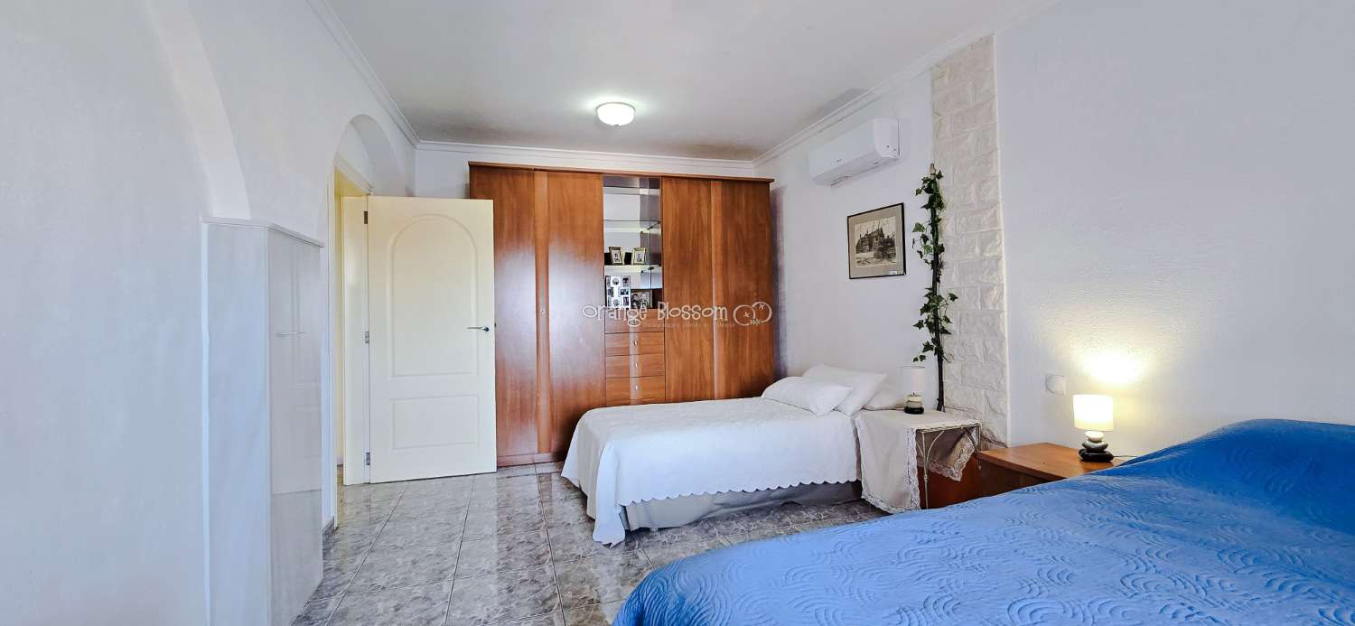 This charming town house oﬀers several unique features that are rarely found in traditional village properties.