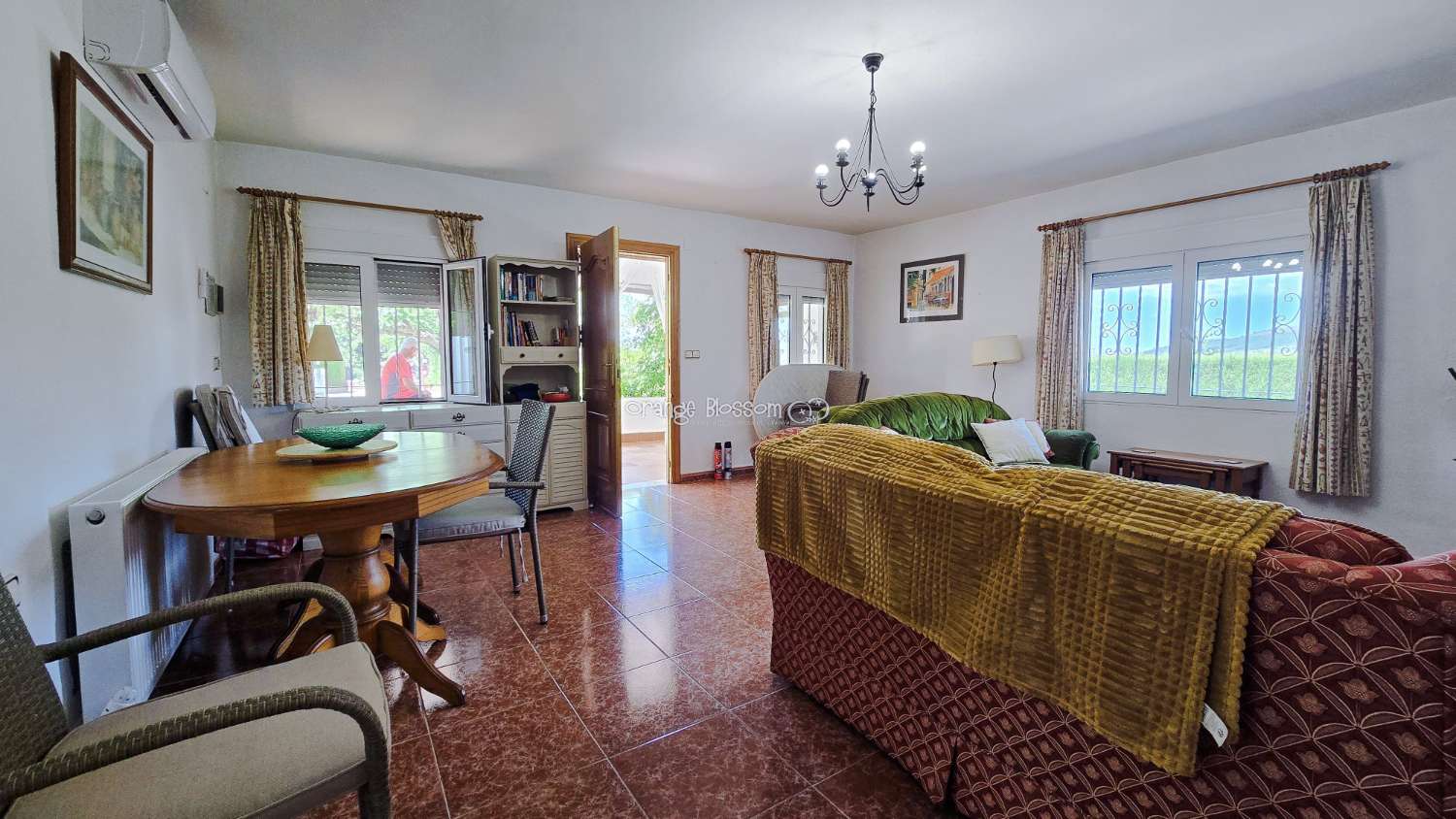 Charming Country Villa with Beautiful Gardens, Swimming Pool and Stunning Valley Views