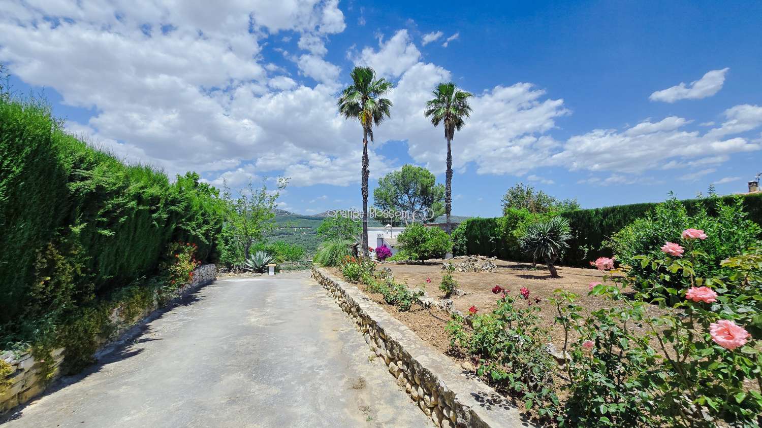 Charming Country Villa with Beautiful Gardens, Swimming Pool and Stunning Valley Views