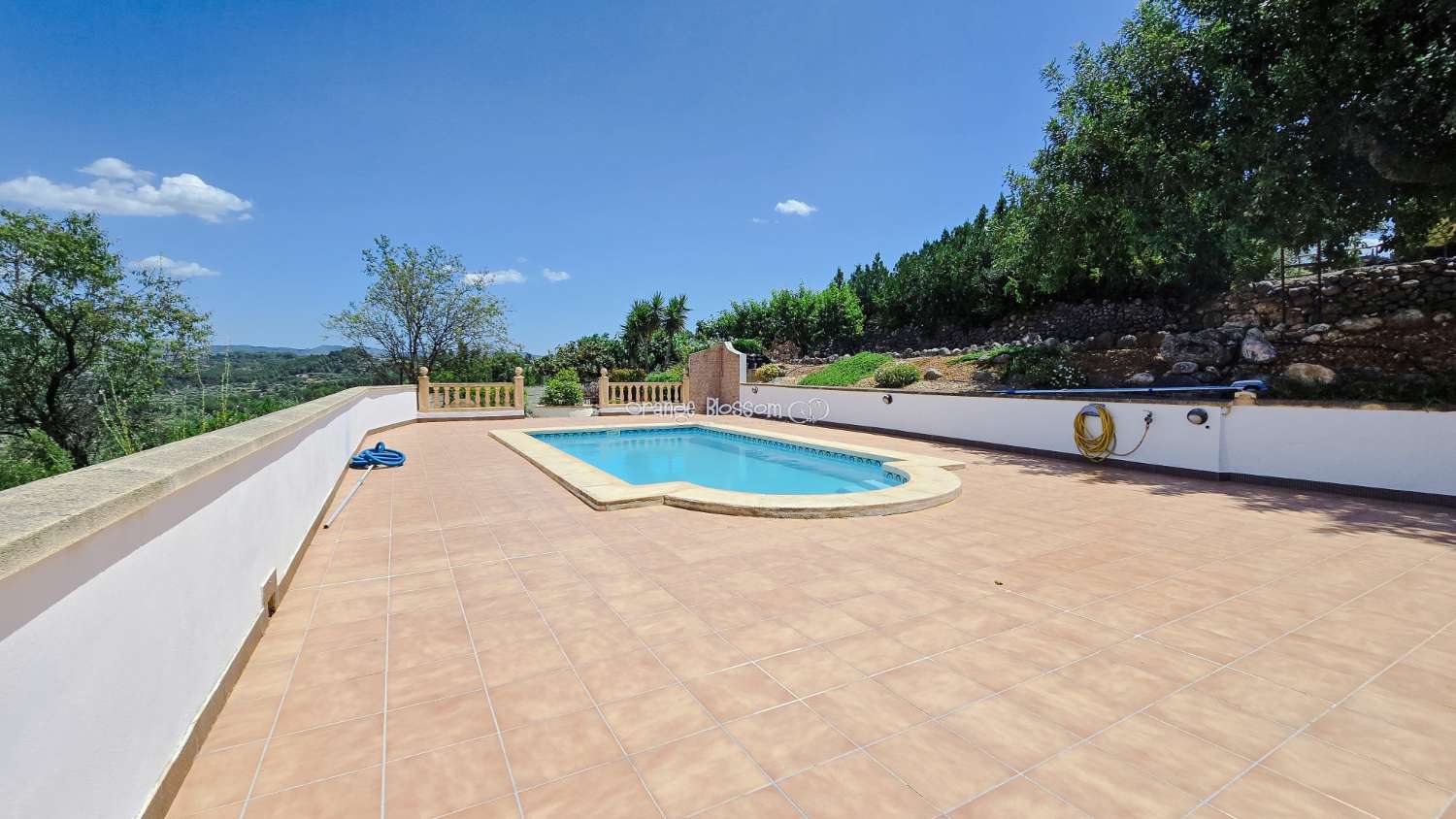 Charming Country Villa with Beautiful Gardens, Swimming Pool and Stunning Valley Views
