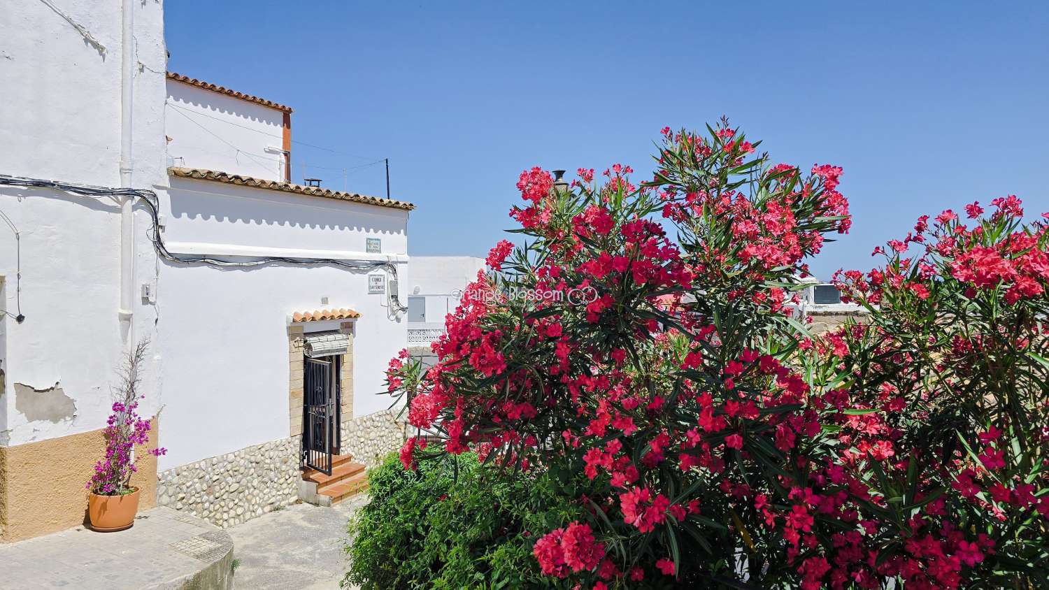 Townhouse with Spectacular Church, Sea and Rooftop Views in the Heart of Oliva