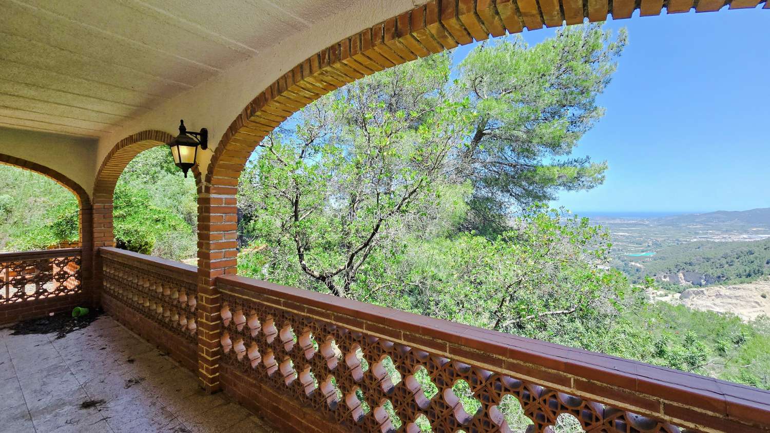 A Truly Unique Mountain Retreat with Spectacular Mediterranean Views