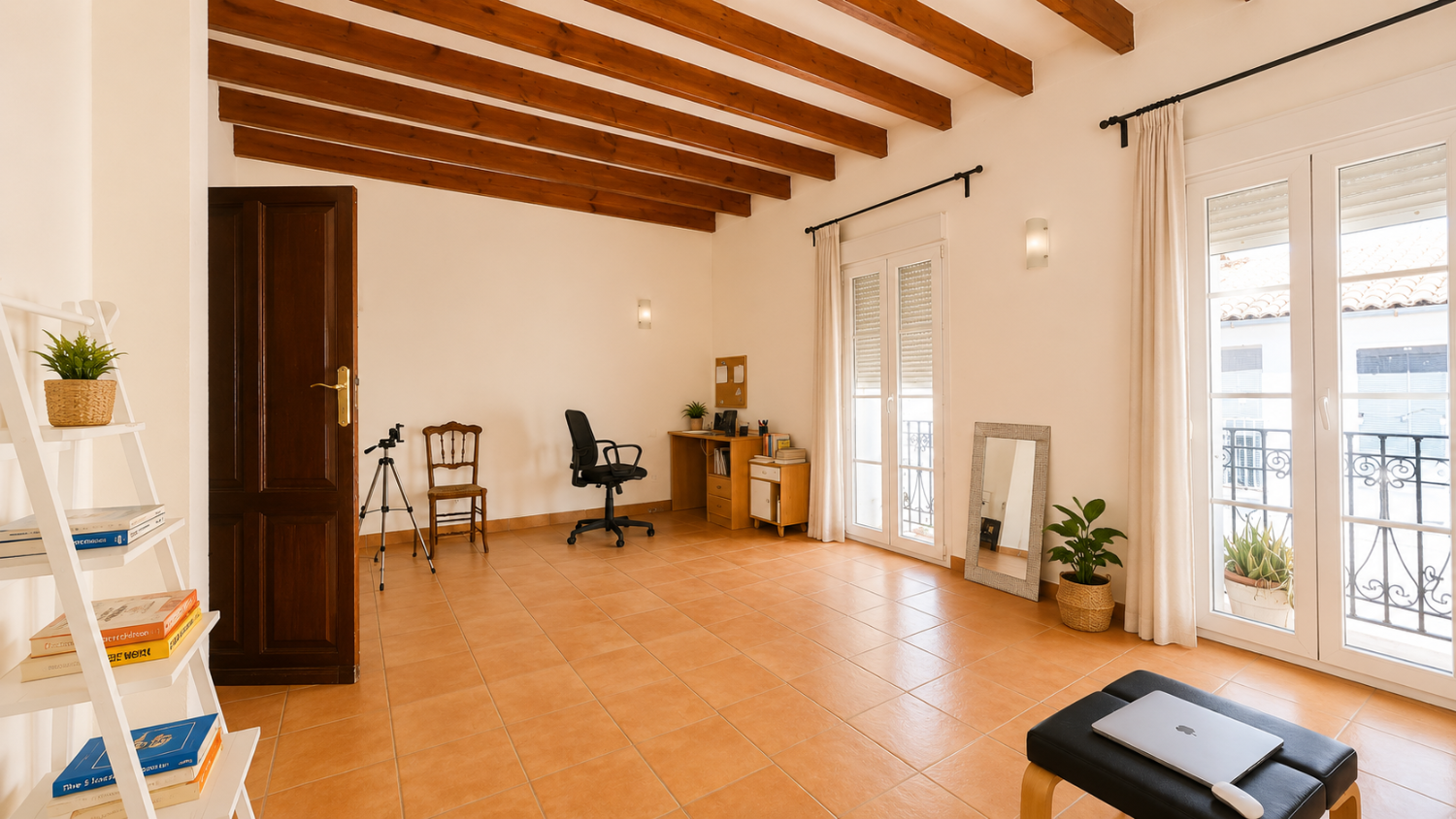 Large 5 bedroom 3 bathroom house with private pool.