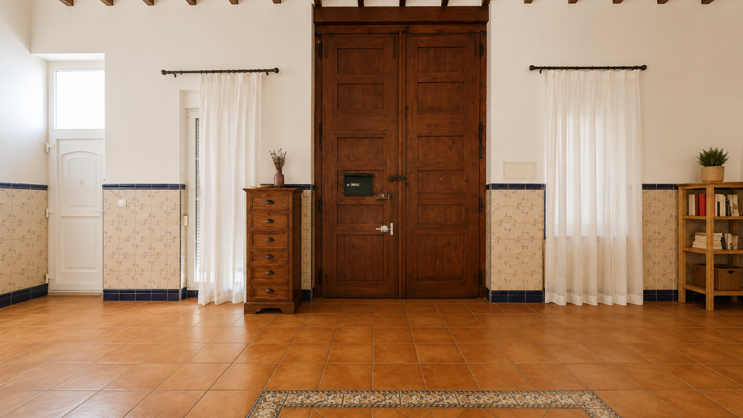 Large 5 bedroom 3 bathroom house with private pool.